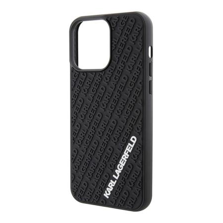 Чехол Karl Lagerfeld для iPhone 15 Pro 3D Rubber Multi Logo Hard (KLHCP15L3DMKRLK) Черный Чехол Karl Lagerfeld для iPhone 15 Pro 3D Rubber Multi Logo Hard (KLHCP15L3DMKRLK) Черный