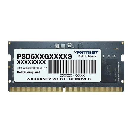 Оперативная память Patriot Signature Line (PSD532G56002S) DDR5 32GB 5600MHz CL46 SO DIMM 1x32GB