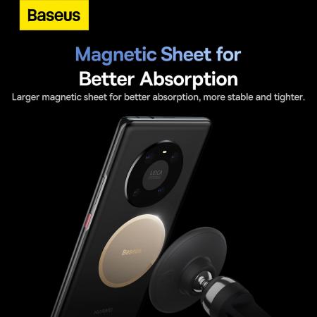 Магнитный держатель для телефона Baseus C01 (гравитационный) Air Outlet Version (BS-CM027 SUCC000101) Черный Магнитный держатель для телефона Baseus C01 (гравитационный) Air Outlet Version (BS-CM027 SUCC000101) Черный