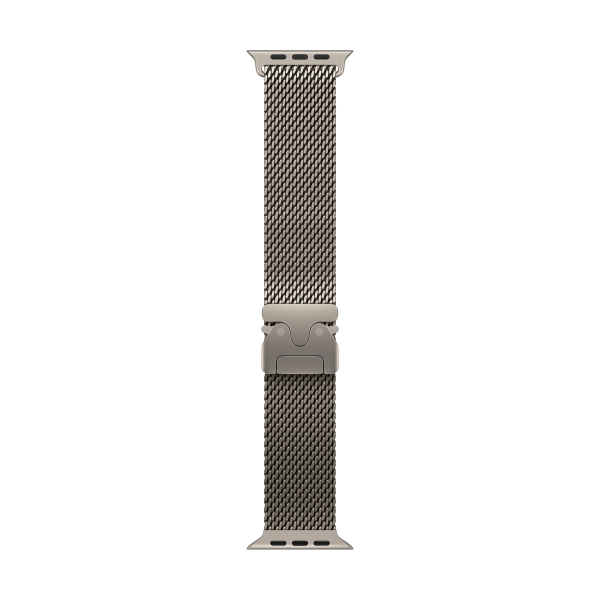 Apple Watch Ultra 3 (2025), 49 мм корпус из титана цвета «Natural», ремешок Titanium Milanese Loop размера M цвета «Natural» Apple Watch Ultra 3 (2025), 49 мм корпус из титана цвета «Natural», ремешок Titanium Milanese Loop размера M цвета «Natural»
