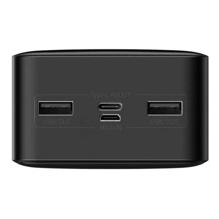 Внешний аккумулятор Baseus Bipow Digital Display Power Bank 30000mAh, 15W Overseas Edition PPBD30 (PPBD050201) Черный Внешний аккумулятор Baseus Bipow Digital Display Power Bank 30000mAh, 15W Overseas Edition PPBD30 (PPBD050201) Черный