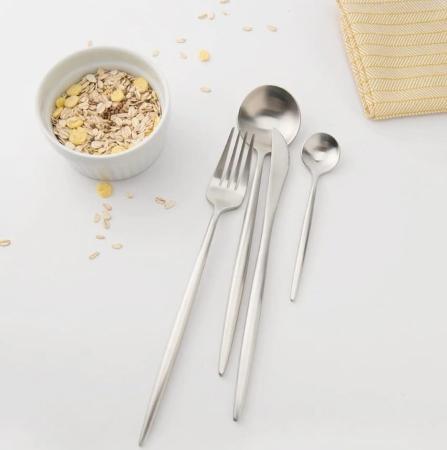 Набор столовых приборов Xiaomi Maison Maxx Stainless Steel Cutlery Set 4 предмета в комплекте (CYZ-001Y) Серебристый Набор столовых приборов Xiaomi Maison Maxx Stainless Steel Cutlery Set 4 предмета в комплекте (CYZ-001Y) Серебристый