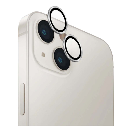 Защитное стекло для камеры iPhone 14/14 Plus UNIQ OPTIX Camera Lens protector Aluminium (3 шт.) 0.25 мм (IP6.1-6.7M-LENSSIL) Серебристый Защитное стекло для камеры iPhone 14/14 Plus UNIQ OPTIX Camera Lens protector Aluminium (3 шт.) 0.25 мм (IP6.1-6.7M-LENSSIL) Серебристый