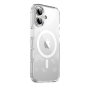 Чехол для iPhone 17 с MagSafe Gurdini Alba Series Protective Clear Case, прозрачный