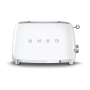Тостер на 2 ломтика SMEG 50s style (TSF01WHEU) Белый Тостер на 2 ломтика SMEG 50s style (TSF01WHEU) Белый