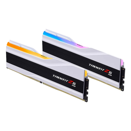Оперативная память G.SKILL Trident Z5 RGB (F5 6000J3036F48GX2 TZ5RW) DDR5 96GB 6000MHz CL30 UDIMM 2x48GB RGB White