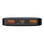 Внешний аккумулятор Baseus Bipow Digital Display Fast Charge Power Bank 10000mAh 20W Overseas Edition PPBD10K (PPBD050301) Черный Внешний аккумулятор Baseus Bipow Digital Display Fast Charge Power Bank 10000mAh 20W Overseas Edition PPBD10K (PPBD050301) Черный