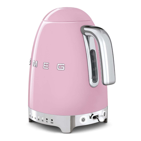 Чайник электрический с регулируемой температурой SMEG 50s style (KLF04PKEU) Розовый Чайник электрический с регулируемой температурой SMEG 50s style (KLF04PKEU) Розовый