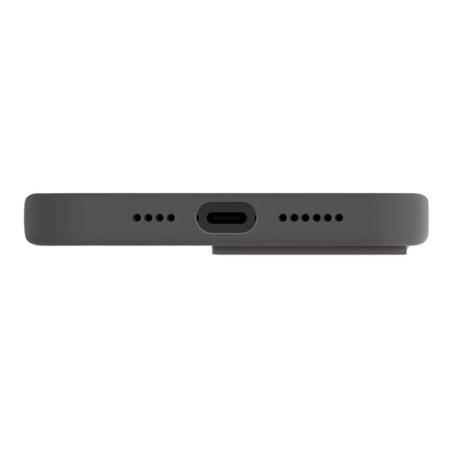 Чехол для iPhone 14 Pro Max с Magsafe UNIQ Lino Hue (IP6.7PM(2022)-LINOHMGRY) Серый Чехол для iPhone 14 Pro Max с Magsafe UNIQ Lino Hue (IP6.7PM(2022)-LINOHMGRY) Серый
