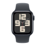 Apple Watch SE (2024), 40 мм корпус из алюминия цвета «Midnight», ремешок Sport Band размера S/M цвета «Midnight» Apple Watch SE (2024), 40 мм корпус из алюминия цвета «Midnight», ремешок Sport Band размера S/M цвета «Midnight»