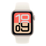 Apple Watch SE 3 (2025), 44 мм корпус из алюминия цвета «Starlight», ремешок Sport Band размера S/M цвета «Starlight» Apple Watch SE 3 (2025), 44 мм корпус из алюминия цвета «Starlight», ремешок Sport Band размера S/M цвета «Starlight»
