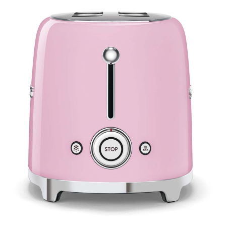 Тостер на 2 ломтика SMEG 50s style (TSF01PKEU) Розовый Тостер на 2 ломтика SMEG 50s style (TSF01PKEU) Розовый