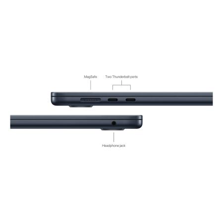 Apple MacBook Air 15" (M3, 8C CPU, 10C GPU, 2024) 8/256Gb SSD (MRYU3) Midnight, «тёмная ночь» Apple MacBook Air 15" (M3, 8C CPU, 10C GPU, 2024) 8/256Gb SSD (MRYU3) Midnight, «тёмная ночь»