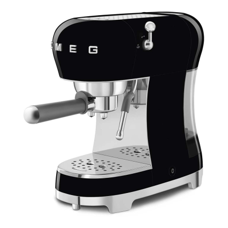 Кофемашина эспрессо SMEG 50s style (ECF02BLEU) Черный Кофемашина эспрессо SMEG 50s style (ECF02BLEU) Черный