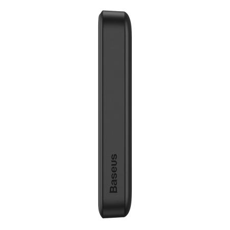 Внешний аккумулятор Baseus Magnetic Mini Wireless Fast Charge power bank с поддержкой беспроводной зарядки 10000mAh 20W Черный Внешний аккумулятор Baseus Magnetic Mini Wireless Fast Charge power bank с поддержкой беспроводной зарядки 10000mAh 20W Черный
