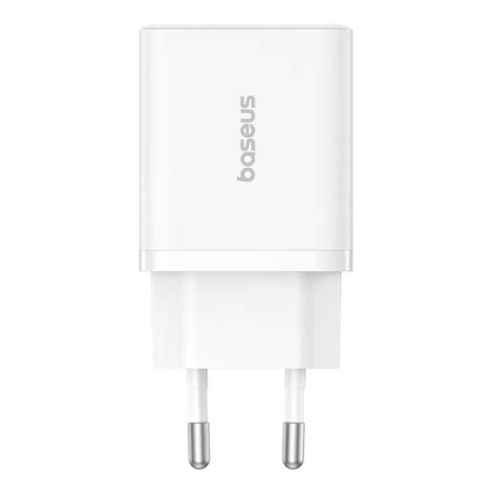 Зарядное устройство Baseus Cube Fast Charger C+U 20 Вт EU Moon (P10111403213-00) Белый Зарядное устройство Baseus Cube Fast Charger C+U 20 Вт EU Moon (P10111403213-00) Белый