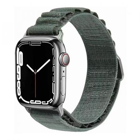 Ремешок для Apple Watch WiWU Nylon Watch Band 42/44/45/49 мм Зеленый Ремешок для Apple Watch WiWU Nylon Watch Band 42/44/45/49 мм Зеленый