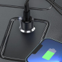 АЗУ Deppa USB С + USB-C, PD, QC 3.0, 50W, Crystal (11219) Прозрачный, черный АЗУ Deppa USB С + USB-C, PD, QC 3.0, 50W, Crystal (11219) Прозрачный, черный