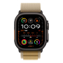 Apple Watch Ultra 2 (2024), 49 мм корпус из титана цвета «Black», ремешок Alpine Loop размера S цвета «Tan» Apple Watch Ultra 2 (2024), 49 мм корпус из титана цвета «Black», ремешок Alpine Loop размера S цвета «Tan»