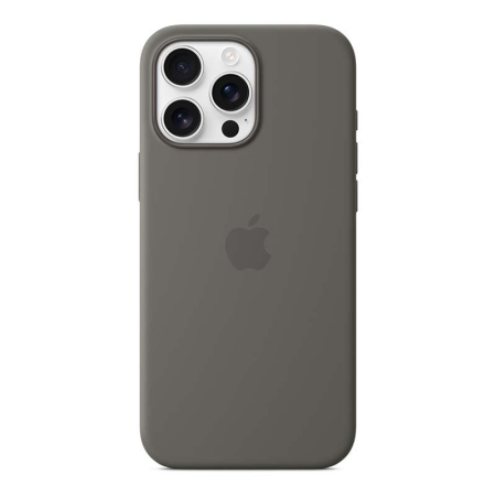 Чехол Silicone Case для Apple iPhone 16 Pro Max Gray, Серый Чехол Silicone Case для Apple iPhone 16 Pro Max Gray, Серый