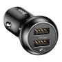Автомобильное зарядное устройство Baseus 2 USB Quick Charge 18W Gentry Series Черный Автомобильное зарядное устройство Baseus 2 USB Quick Charge 18W Gentry Series Черный