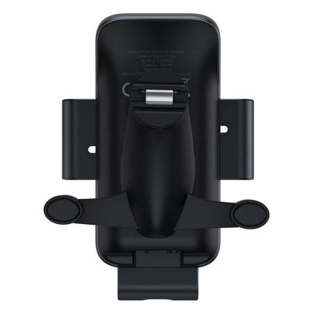 Автомобильный держатель Baseus Smart Solar Power Wireless Car Mount Electric Holder (SUZG000001) Черный Автомобильный держатель Baseus Smart Solar Power Wireless Car Mount Electric Holder (SUZG000001) Черный