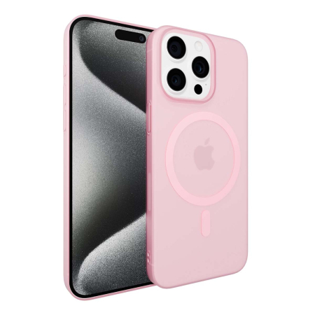 Чехол для iPhone 16 Pro 6.3" Gurdini Slim Series with Magsafe Pink, розовый Чехол для iPhone 16 Pro 6.3" Gurdini Slim Series with Magsafe Pink, розовый