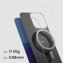 Чехол для Apple iPhone 16 Pro с MagSafe Pitaka Tactile Woven Case StarPeak Over The Horizon (KI1601POTH) Blue, синий Чехол для Apple iPhone 16 Pro с MagSafe Pitaka Tactile Woven Case StarPeak Over The Horizon (KI1601POTH) Blue, синий