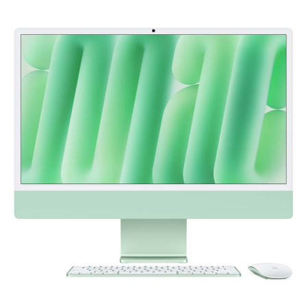 Apple iMac 24" (M4 10C CPU, 10C GPU, 2024) Retina 4,5K, 16Gb, 512Gb SSD (MWV03) Green, зеленый Apple iMac 24" (M4 10C CPU, 10C GPU, 2024) Retina 4,5K, 16Gb, 512Gb SSD (MWV03) Green, зеленый