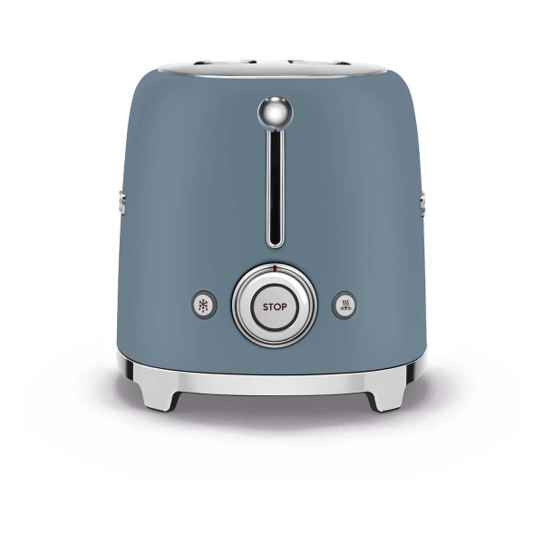 Тостер на 2 ломтика SMEG 50s style (TSF01SBMEU) Синий шторм