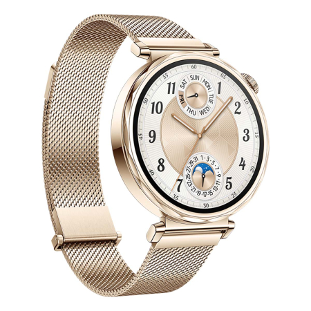 Часы HUAWEI Watch GT 5 Gold, 41 мм, цвет корпуса золотистый, цвет ремешка золотистый Часы HUAWEI Watch GT 5 Gold, 41 мм, цвет корпуса золотистый, цвет ремешка золотистый
