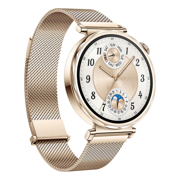 Часы HUAWEI Watch GT 5 Gold, 41 мм, цвет корпуса золотистый, цвет ремешка золотистый Часы HUAWEI Watch GT 5 Gold, 41 мм, цвет корпуса золотистый, цвет ремешка золотистый
