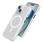 Чехол hoco. DROP PROOF Magnetic Smartphone Case для Apple iPhone 15 Прозрачный белый Чехол hoco. DROP PROOF Magnetic Smartphone Case для Apple iPhone 15 Прозрачный белый