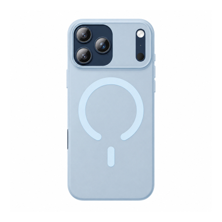 Чехол для iPhone 17 Pro Max с MagSafe Gurdini Slim Series Blue, синий