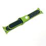 Ремешок Nike+ "Silicone Sport Band" Apple Watch 38/40 мм Черно-зеленый Ремешок Nike+ "Silicone Sport Band" Apple Watch 38/40 мм Черно-зеленый