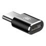 Переходник Baseus Micro to Type-C Converter (CAMOTG-01) Черный Переходник Baseus Micro to Type-C Converter (CAMOTG-01) Черный