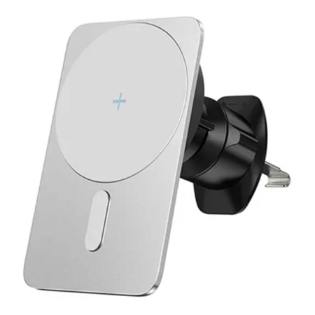 Автомобильный держатель с беспроводной зарядкой WiWU Liberator magnetic wireless charger (Wi-Q001) Белый Автомобильный держатель с беспроводной зарядкой WiWU Liberator magnetic wireless charger (Wi-Q001) Белый