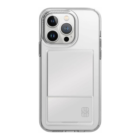 Чехол для iPhone 15 Pro UNIQ Air Fender ID с cardslot (IP6.1P(2023)-AFIDTRAN) Прозрачный Чехол для iPhone 15 Pro UNIQ Air Fender ID с cardslot (IP6.1P(2023)-AFIDTRAN) Прозрачный