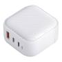 Сетевое зарядное устройство UNIQ Verge Pro 66 Вт GaN, 2 USB-C + USB-A Белый Сетевое зарядное устройство UNIQ Verge Pro 66 Вт GaN, 2 USB-C + USB-A Белый