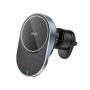 Автомобильный держатель с беспроводной зарядкой WiWU Strong Magnetic Wireless Charging Car Mount + Charging Cable (CH-315) Черный Автомобильный держатель с беспроводной зарядкой WiWU Strong Magnetic Wireless Charging Car Mount + Charging Cable (CH-315) Черный