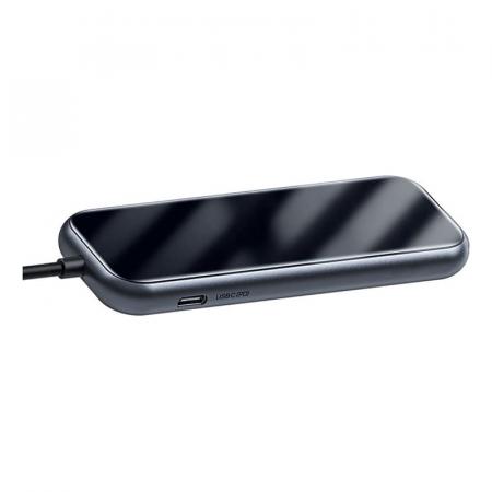 Переходник Baseus для MacBook HUB Multifunctional (Type-C to 3xUSB3.0+HD4K+SD/TF+PD) (CAHUB-CZ0G) Deep Grey, темно-серый Переходник Baseus для MacBook HUB Multifunctional (Type-C to 3xUSB3.0+HD4K+SD/TF+PD) (CAHUB-CZ0G) Deep Grey, темно-серый