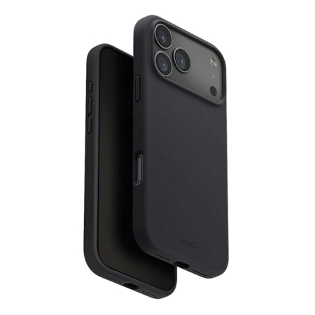 Чехол для iPhone 17 Pro Max с MagSafe UNIQ LINO (IP6.9P(2025)-LINOMCGRY) Charcoal Grey, серый Чехол для iPhone 17 Pro Max с MagSafe UNIQ LINO (IP6.9P(2025)-LINOMCGRY) Charcoal Grey, серый