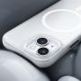 Чехол hoco. DROP PROOF Magnetic Smartphone Case для Apple iPhone 15 Прозрачный белый Чехол hoco. DROP PROOF Magnetic Smartphone Case для Apple iPhone 15 Прозрачный белый