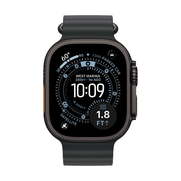 Apple Watch Ultra 3 (2025), 49 мм корпус из титана цвета «Black», ремешок Alpine Loop размера M цвета «Black» Apple Watch Ultra 3 (2025), 49 мм корпус из титана цвета «Black», ремешок Alpine Loop размера M цвета «Black»
