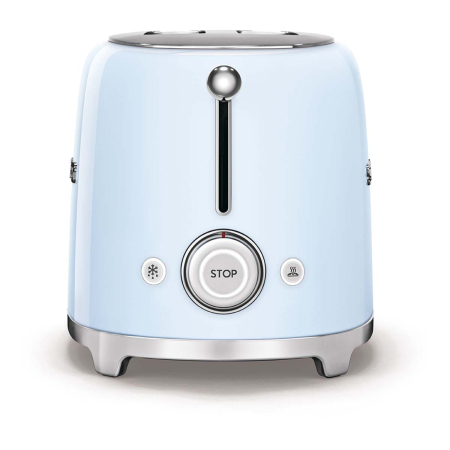 Тостер на 4 ломтика SMEG 50s style (TSF02PBEU) Пастельный голубой Тостер на 4 ломтика SMEG 50s style (TSF02PBEU) Пастельный голубой