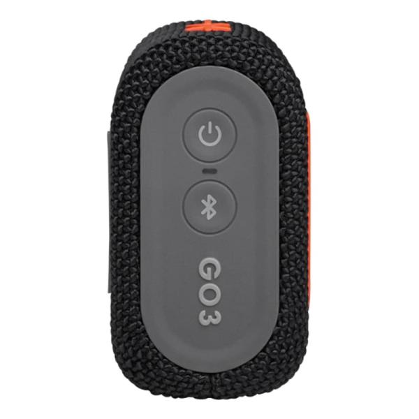Портативная колонка JBL Go 3 Black/Orange, черно-оранжевый