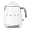 Чайник электрический мини SMEG 50s style (KLF05WHEU) Белый