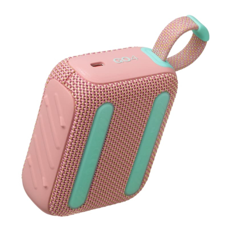 Портативная колонка JBL Go 4 Pink, розовый Портативная колонка JBL Go 4 Pink, розовый