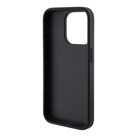 Чехол Karl Lagerfeld для iPhone 15 Pro Max Cardslot PU Saffiano RSG 3D rubber logo Hard (KLHCP15XSAPRSGK) Черный Чехол Karl Lagerfeld для iPhone 15 Pro Max Cardslot PU Saffiano RSG 3D rubber logo Hard (KLHCP15XSAPRSGK) Черный