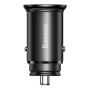 Автомобильное зарядное устройство Baseus Circular Metal PPS Quick Charger Car Charger 30W (CCYS-C01) Черный Автомобильное зарядное устройство Baseus Circular Metal PPS Quick Charger Car Charger 30W (CCYS-C01) Черный
